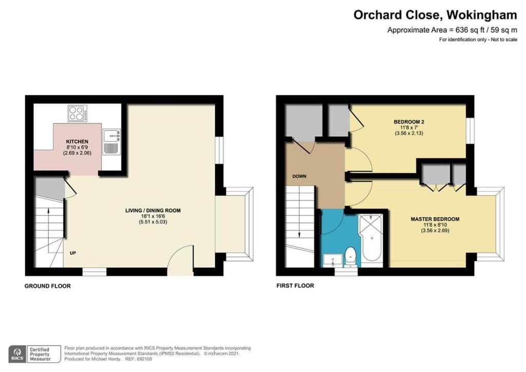 Wokingham - 2 Bed Stylish House, Central - Parking - Tap to explore photos