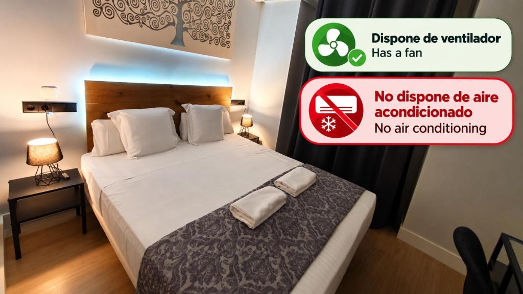 CH Otello Rooms by HEBEROOMS Room Type - Standard Double Room with Fan