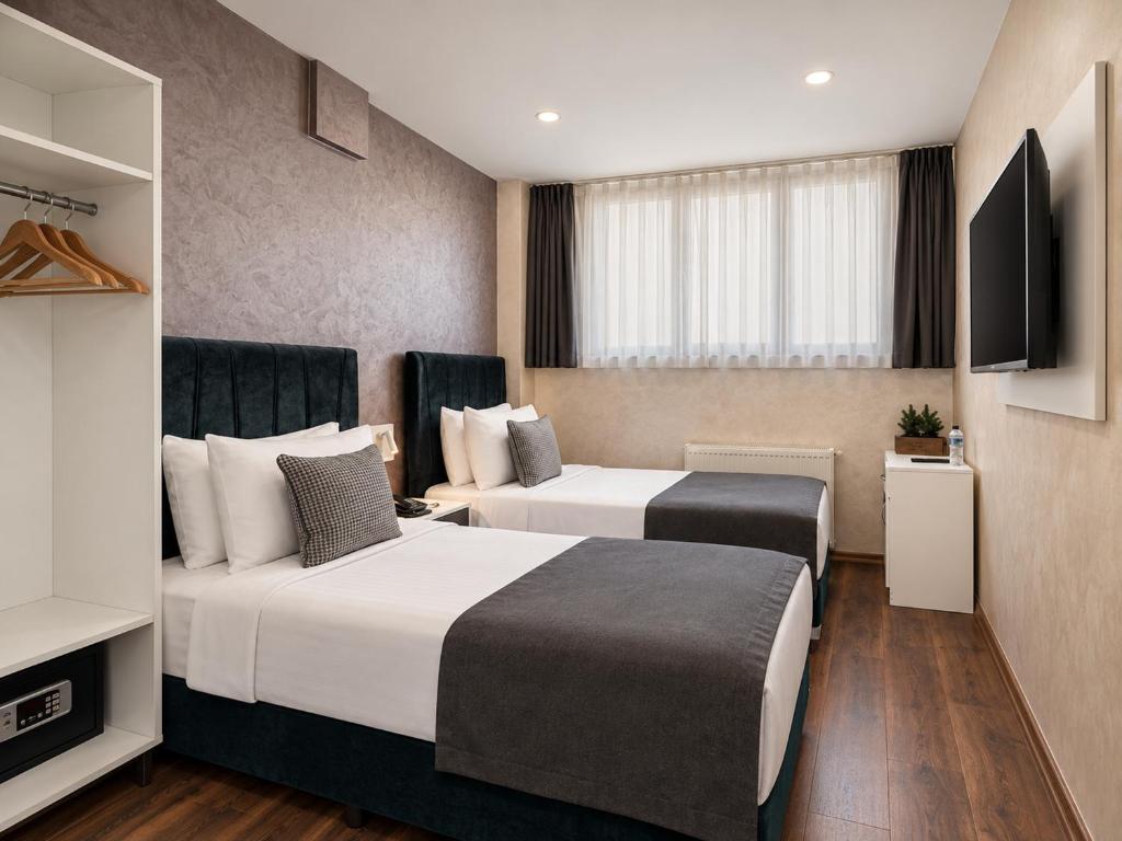 İstanbul Efes Hotel Room Type - Budget Twin Room Basement 