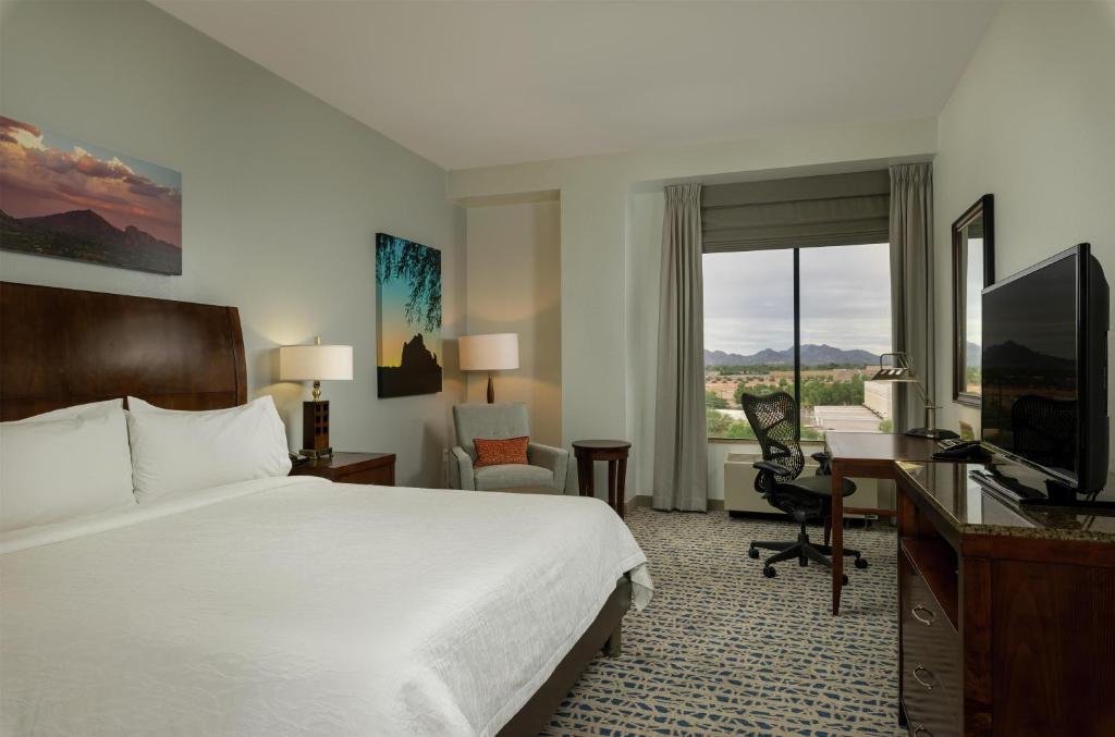Hilton Garden Inn Phoenix Airport North Room Type - Mountain View King Room