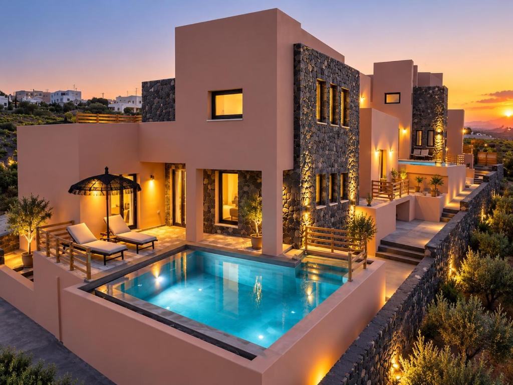 Golden moments Luxury Stone Villas A, Santorini