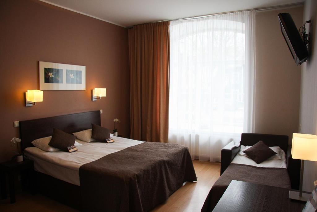 Трехместный (Трехместный номер, вид на сад), City Hotel Tallinn by Unique Hotels