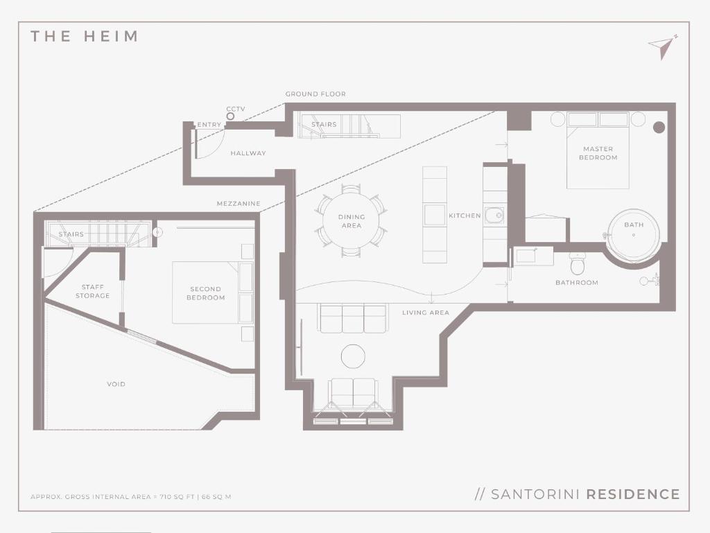 Santorini by The Heim