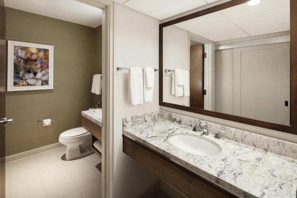 DoubleTree by Hilton Ontario Airport Room Type - King Room with Pool View and Balcony