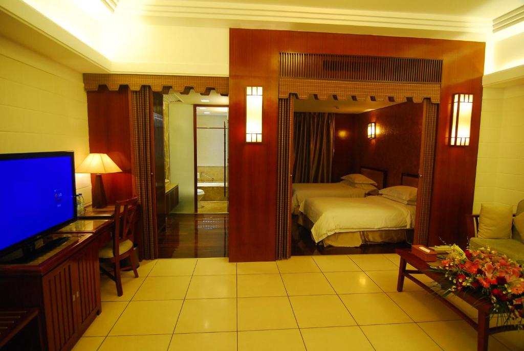 Сьюит (Двухместный люкс бизнес-класса с 2 отдельными кроватями), YIHE Hotel Guangzhou