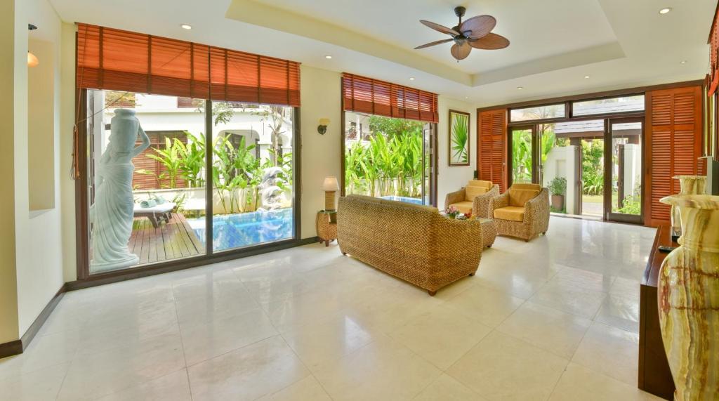 Вилла (Вилла с 1 спальней с бассейном с гидромассажем), Furama Villas Danang