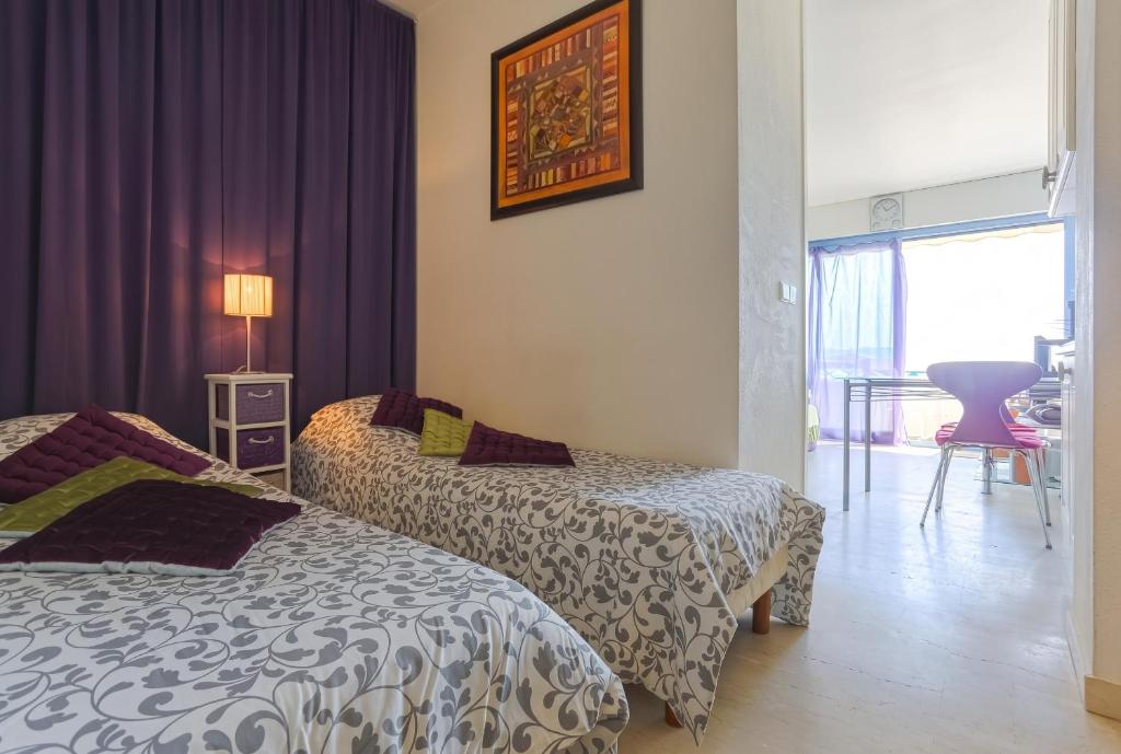 Appartement confortable a Theoule-sur-Mer, 30 m2, vue mer.