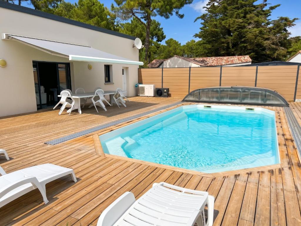 Villa charmante avec piscine privee a Saint-Jean-de-Monts