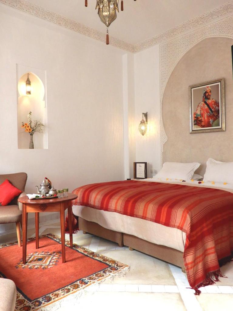 Двухместный (Двухместный номер Делюкс с 1 кроватью), Riad Carina