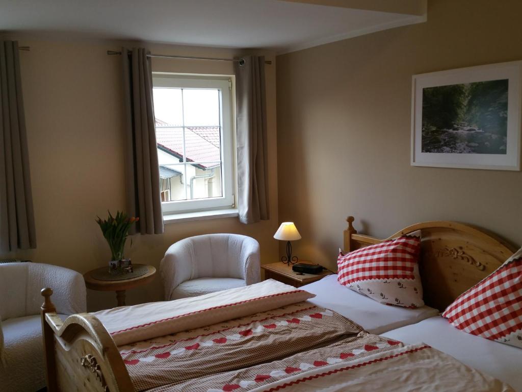 Двухместный (Двухместный номер с 1 кроватью), Hotel Garni Haus Sonneneck