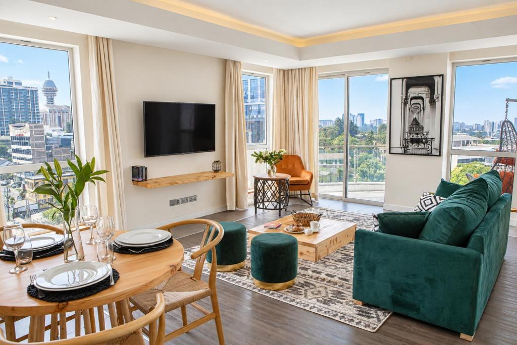 Capital M Emerald 1-bed and 2-bed by YourHost - Tap to explore photos