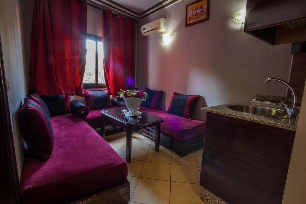 Апартаменты (Апартаменты с 1 спальней (для 2 взрослых)), Residence Hotel Assounfou & Spa