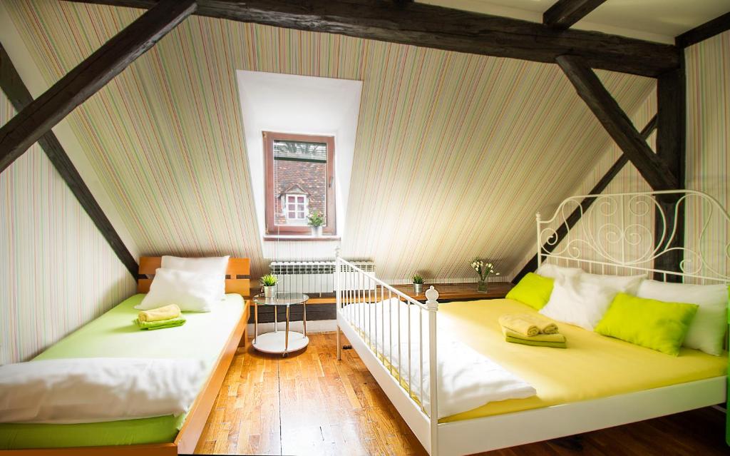 Двухместный (Двухместный номер с 1 кроватью и общей ванной комнатой), Hostel Centar