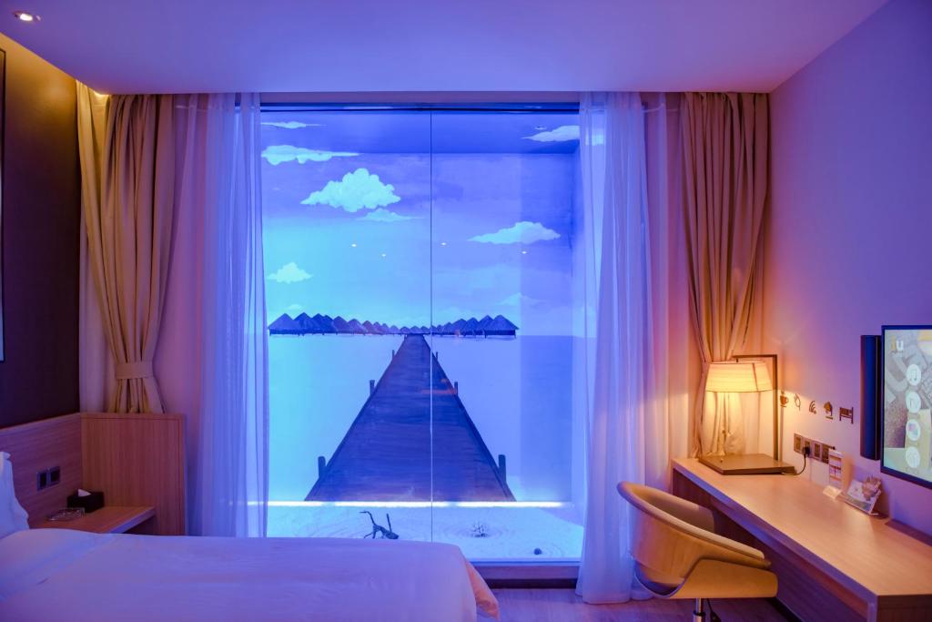 Двухместный (Mainland Chinese Citizens - IU Style Double Room), IU Hotel Chengdu Shijicheng Exhibition and Convention Center Subway Station