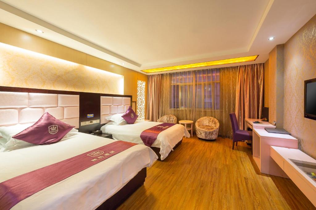 Двухместный (Двухместный номер с 2 отдельными кроватями), Rongle Busniess Hotel