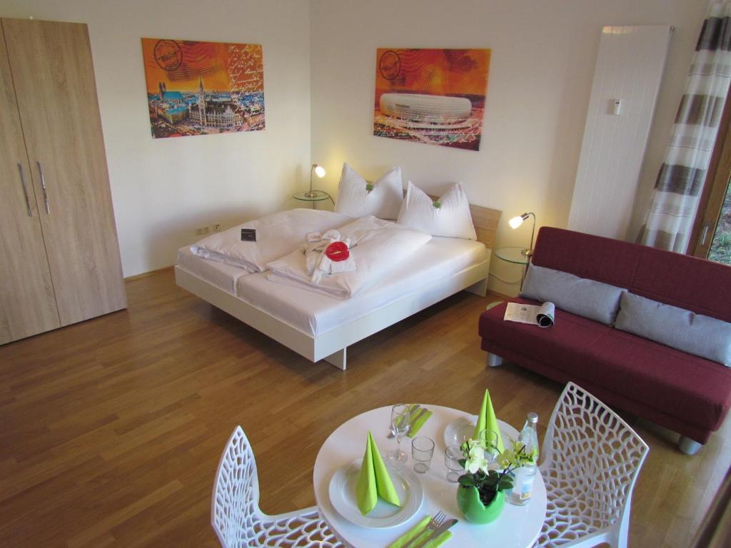 Апартаменты (Улучшенные апартаменты с садовой террасой), AMENITY-Garden-Apartments