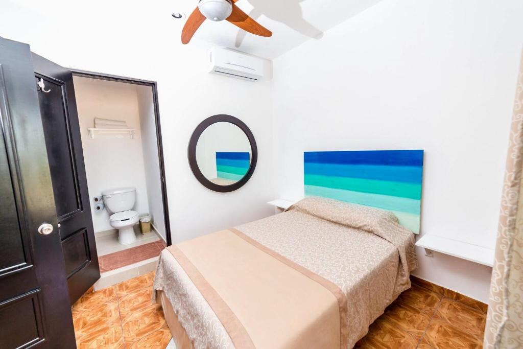 Двухместный (Бюджетный двухместный номер с 1 кроватью), Hotel Nicte Ha Tulum