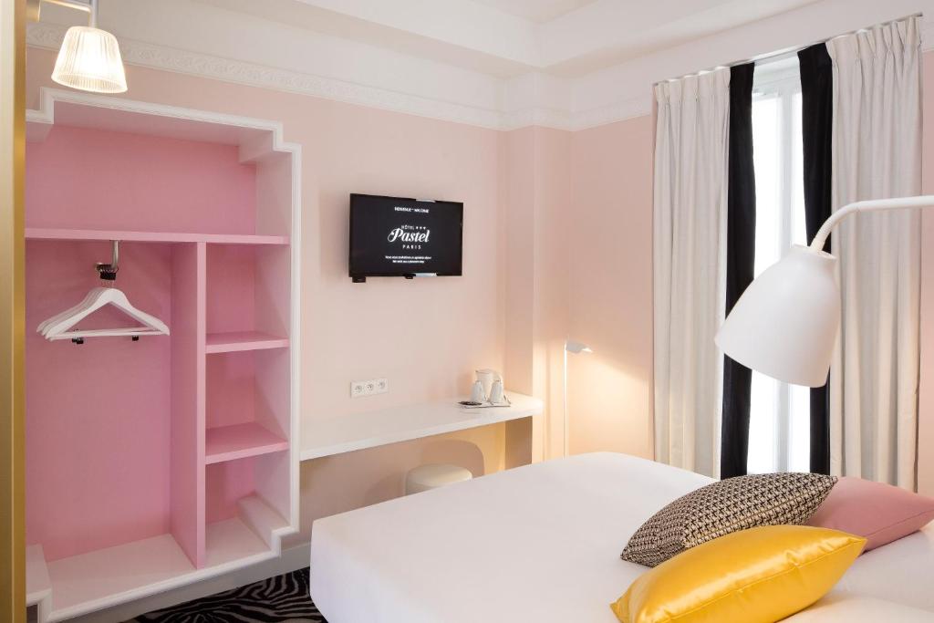 Двухместный (Стандартный двухместный номер с 1 кроватью), Hôtel Pastel Paris