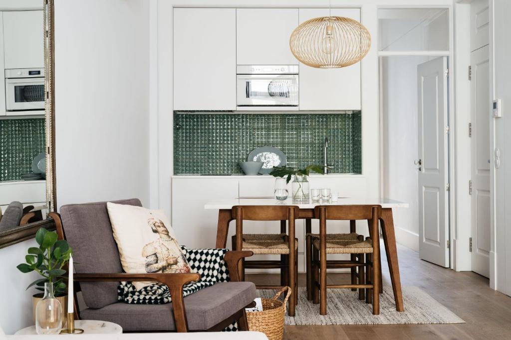 Апартаменты (Апартаменты с 2 спальнями), The Lisboans Apartments