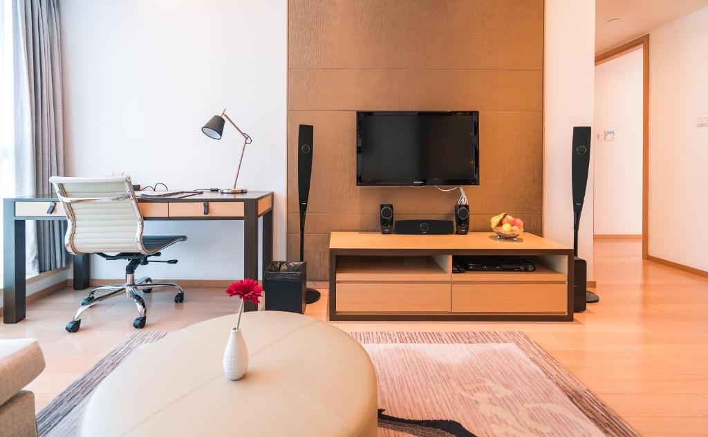 Апартаменты (Апартаменты с 2 спальнями), The Pushi 188 Serviced Apartment