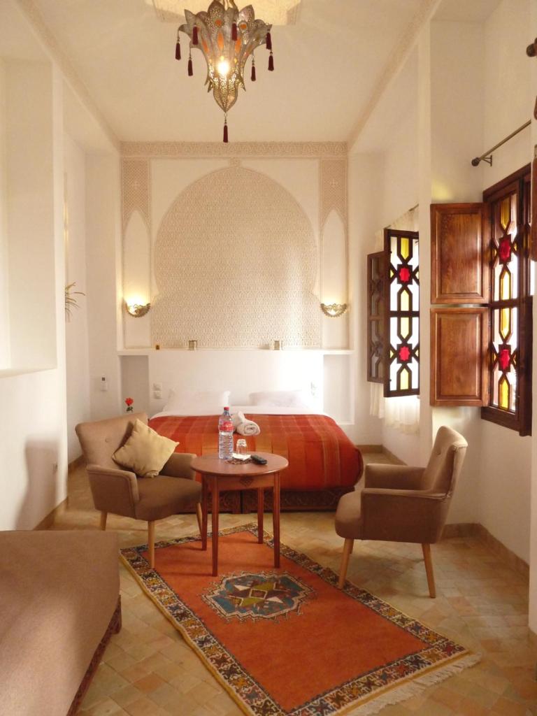 Двухместный (Двухместный номер Делюкс с 1 кроватью), Riad Carina