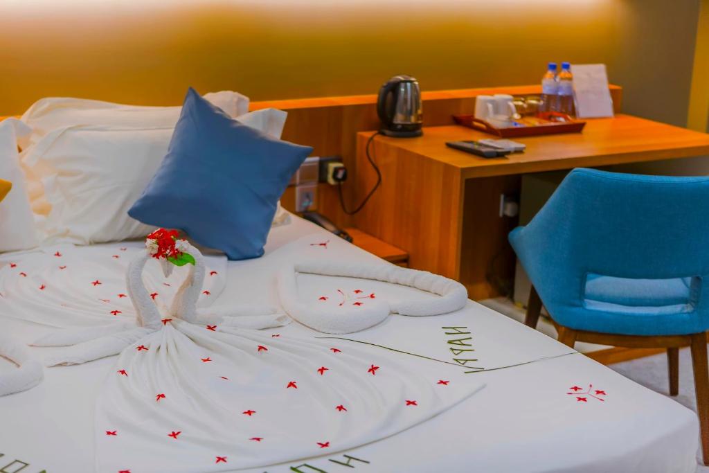 Двухместный (Двухместный номер Делюкс с 1 кроватью), Kuredhi Beach Inn