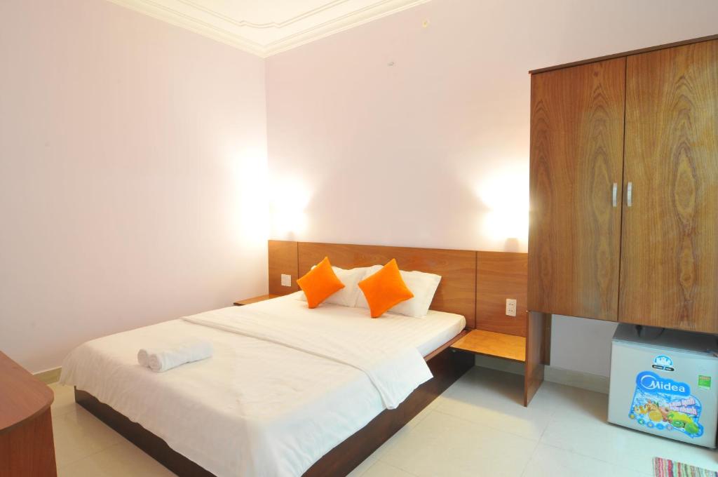 Двухместный (Двухместный номер Делюкс с 1 кроватью и ванной), Chau Tran Hotel