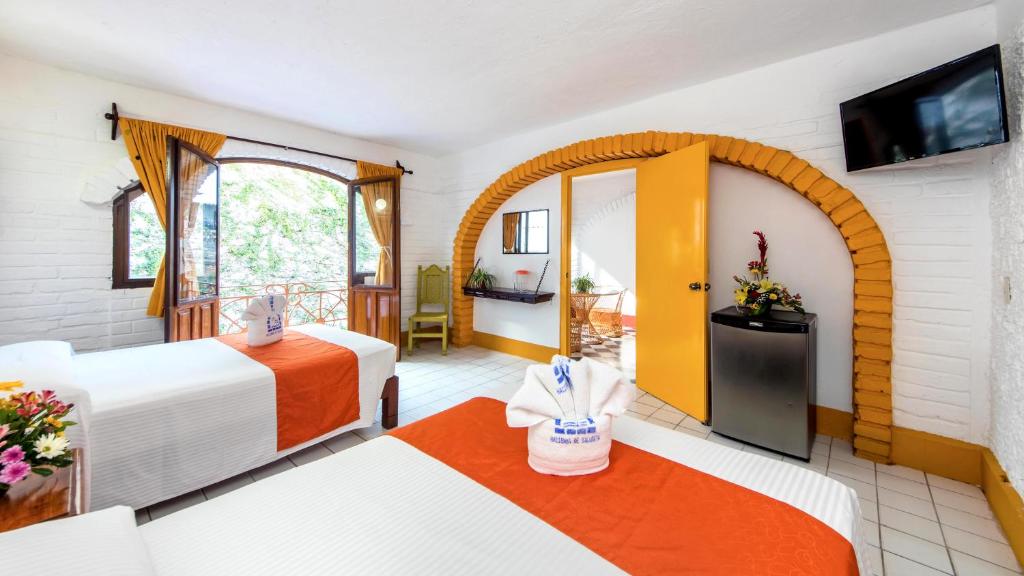 Четырехместный (Quadruple  A/C), Hotel Hacienda de Vallarta Centro