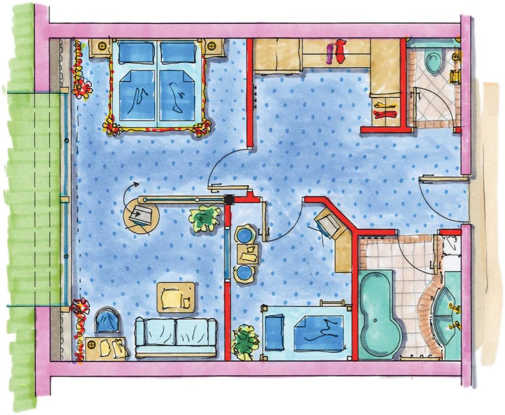 Dilly - Das Nationalpark Resort Room Type - Family Suite