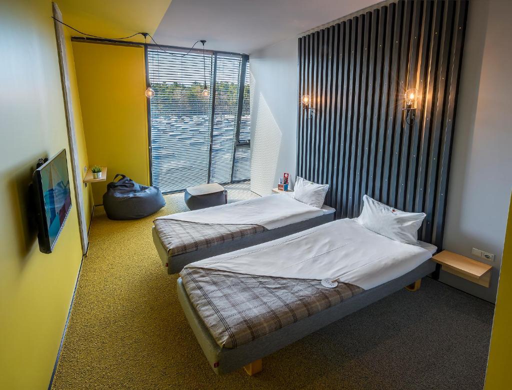 Двухместный (Двухместный номер с 2 отдельными кроватями), Urbihop Hotel