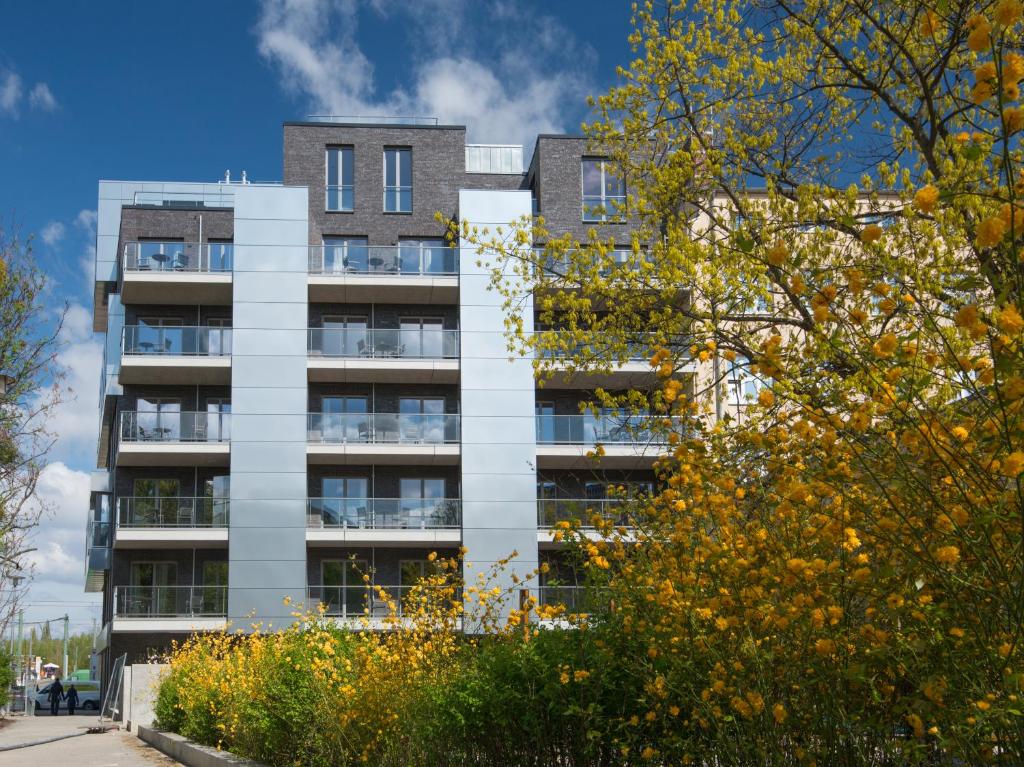 Апартаменты (Апартаменты с 1 спальней, вид на сад), Downtown Apartments