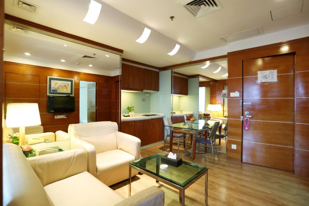 Апартаменты (Апартаменты с 1 спальней), Yihe Hotel Ouzhuang