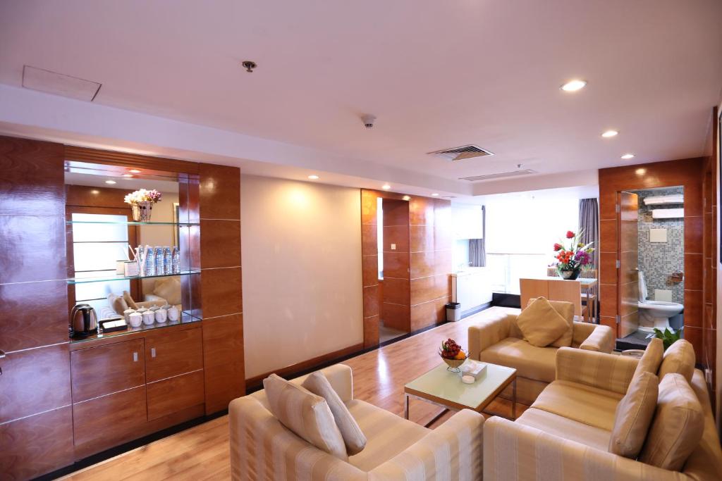 Апартаменты (Апартаменты с 3 спальнями), Yihe Hotel Ouzhuang