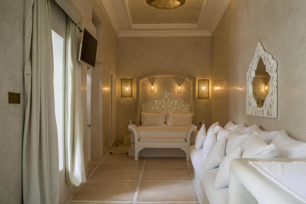 Двухместный (Номер Делюкс с кроватью размера «king-size»), Palais Blanc Riad