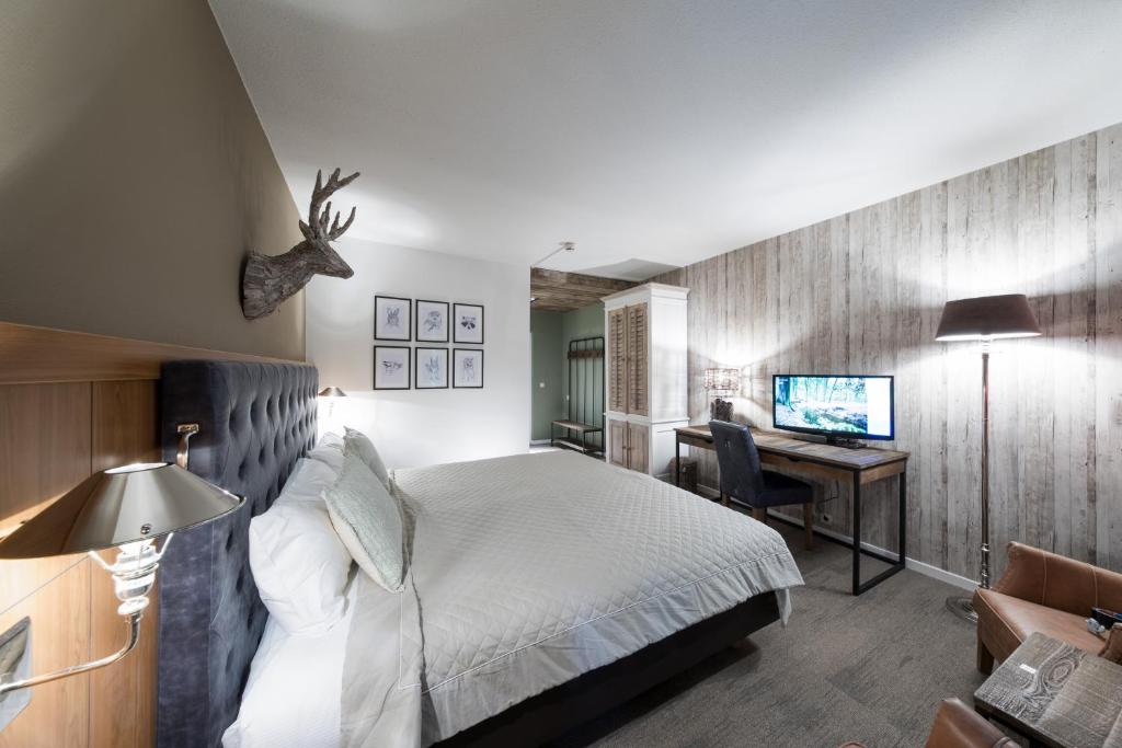 Двухместный (Двухместный номер Делюкс с 1 кроватью), Bilderberg Hotel 't Speulderbos