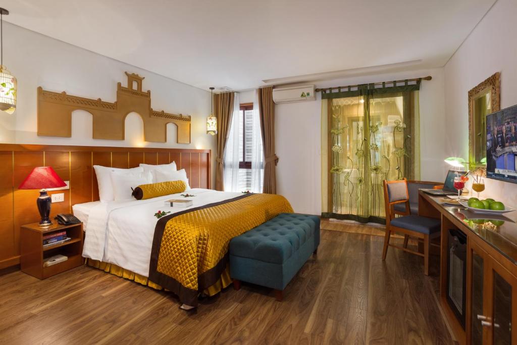 Двухместный (Люкс с видом на город), Hanoi Golden Holiday Hotel