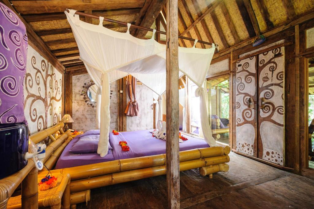 Двухместный (Бунгало Делюкс с кондиционером), Swasti Eco Cottages