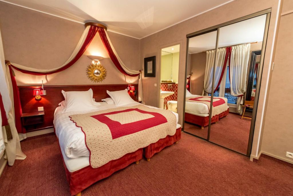 Двухместный (Улучшенный двухместный номер с 1 кроватью), Hotel Britannique
