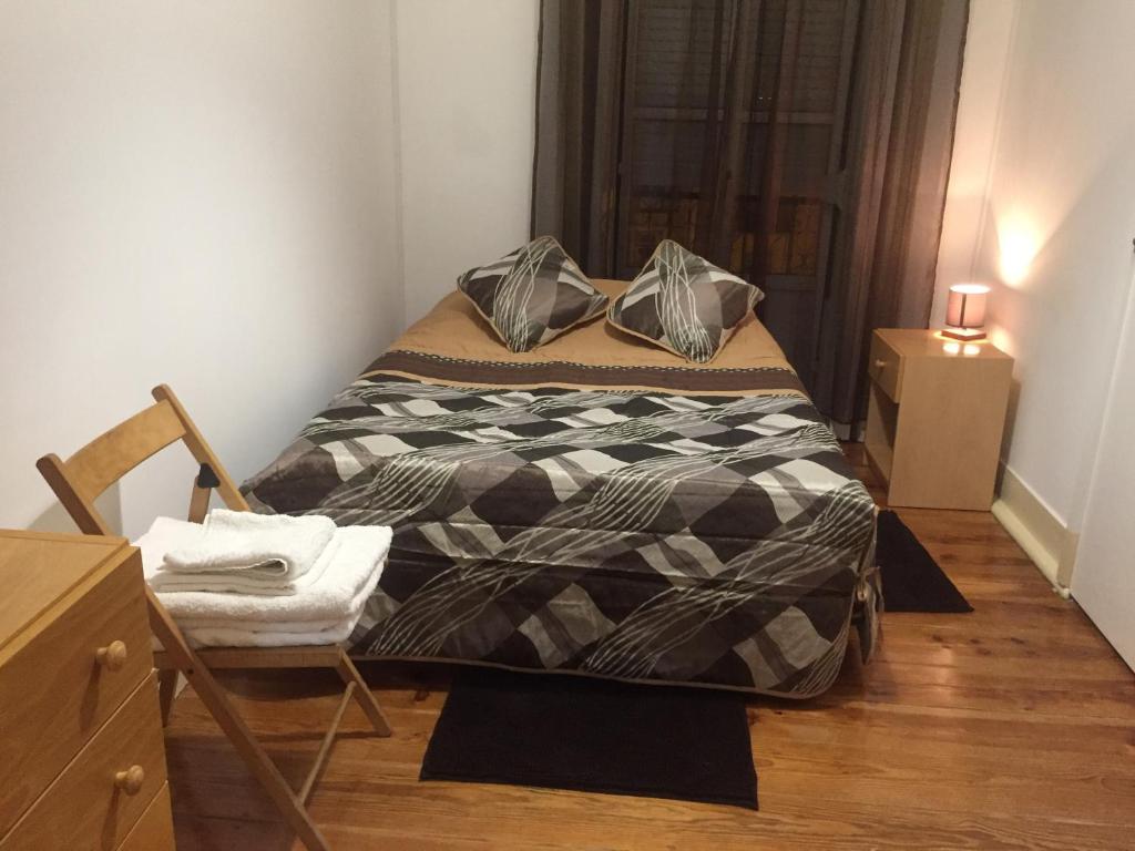 Двухместный (Двухместный номер с 1 кроватью и общей ванной комнатой), Residência Almirante