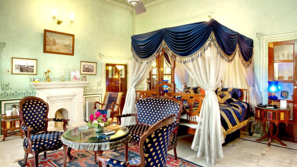 Сьюит (Люкс, вид на сад), Hari Mahal Palace, Jaipur