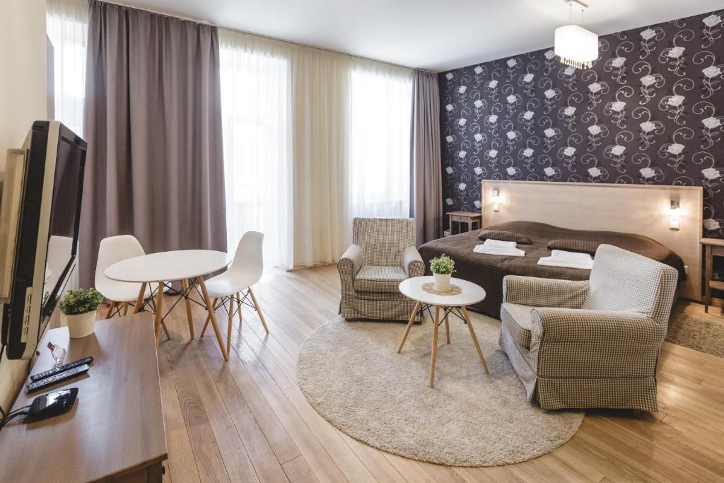 Студио (Апартаменты-студио с балконом), Riga Lux Apartments - Ernesta