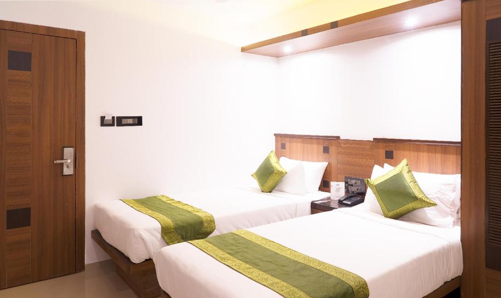 Двухместный ([Sanitized] Standard Double or Twin Room), Treebo Olive Inn