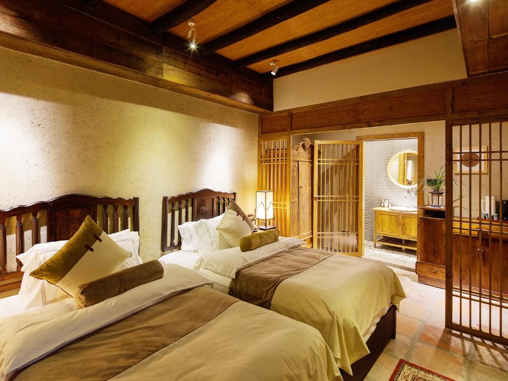 Двухместный (Двухместный номер с 2 отдельными кроватями), Yunzhihui Bo'ai Health Boutique Inn