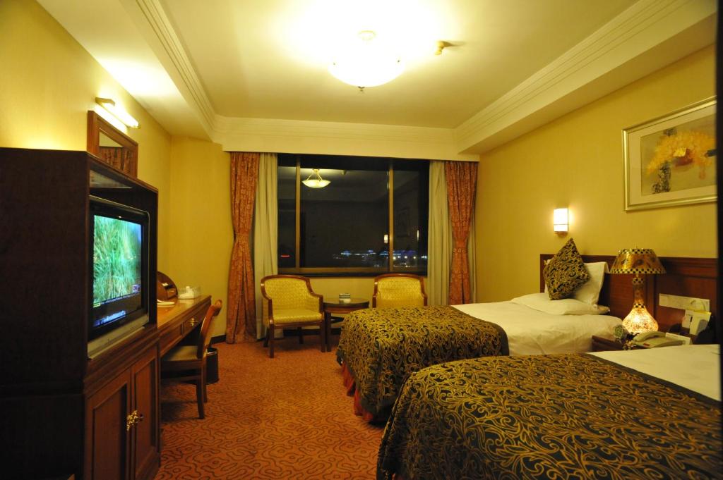 Двухместный (Mainland Chinese Citizen - Twin Room with Garden View), Yantai Golden Gulf Hotel