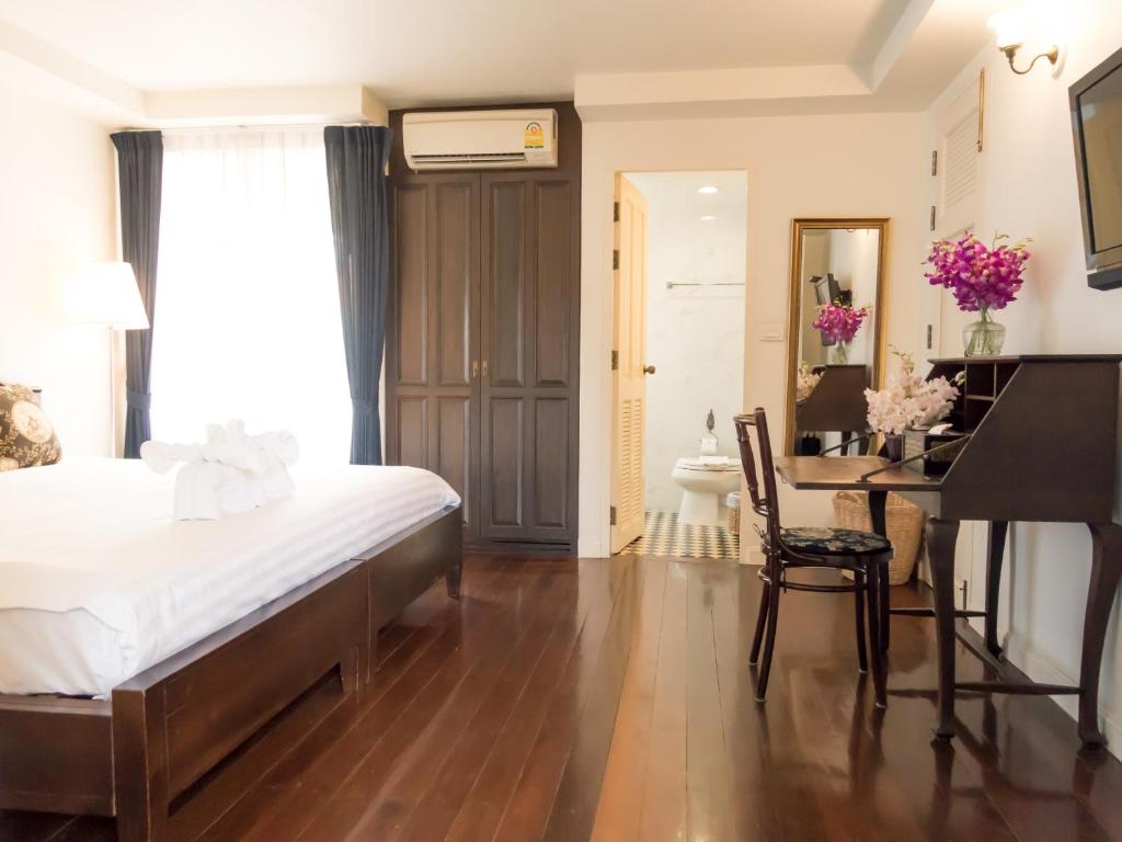 Двухместный (Двухместный номер Делюкс с 1 кроватью), SSIP Boutique Dhevej Bangkok