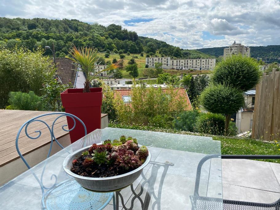 Le Panorama : Maison Moderne a Proximité de Rouen – appartement 2 chambres