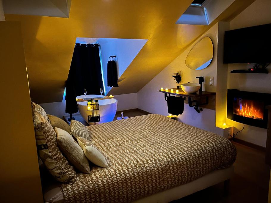 Le Nid d&rsquo;Amour – Escapade Romantique – appartement 1 chambre