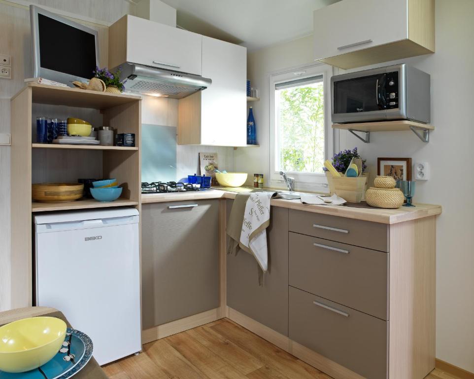 Kitchen, Dancamps Nordsø Water Park in Hvide Sande