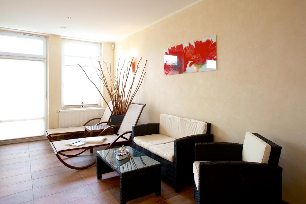 Sauna, Aparthotel Museumshof auf Fehmarn in Fehmarn