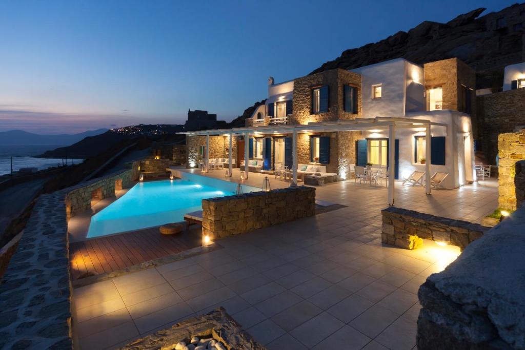 180 View PRIVATE Pool Villa Choulakia to enjoy the SUN kissing the SEA photo